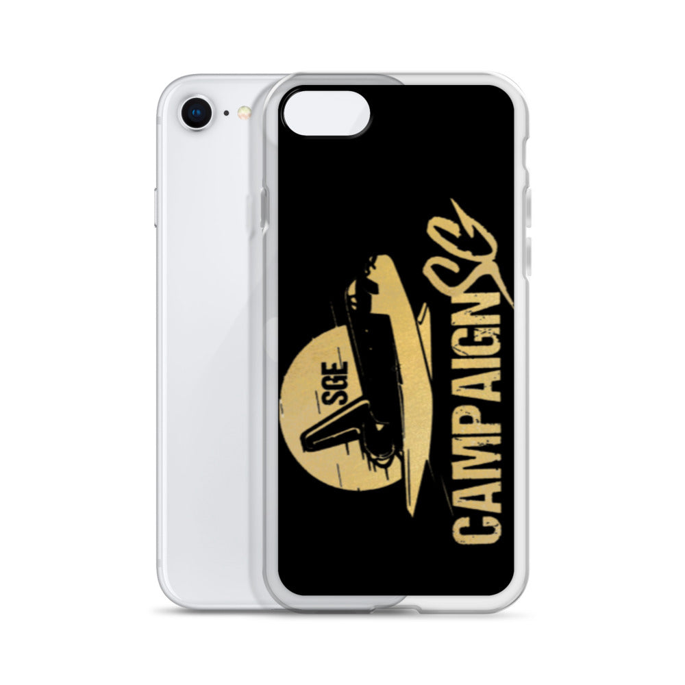 CAMPAIGNSG IPHONE CASE (BLACK / GOLD)