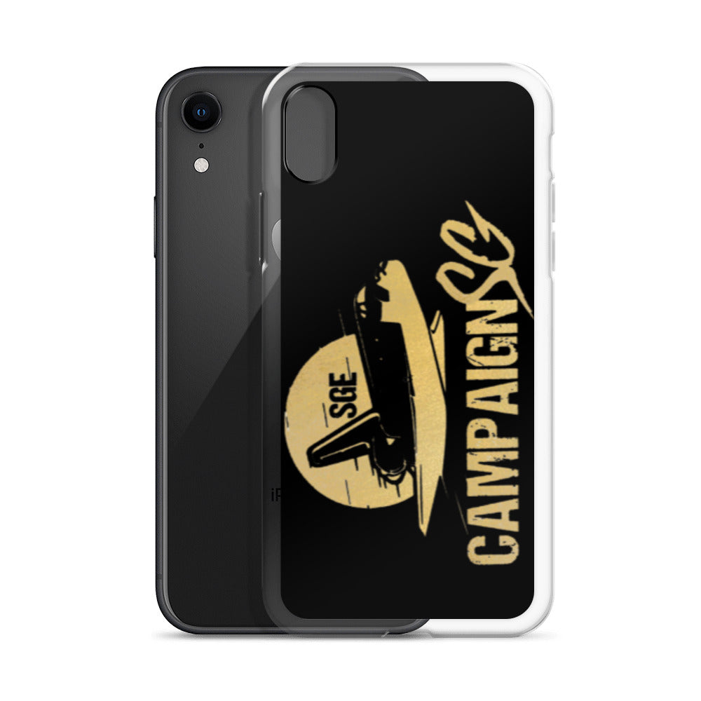 CAMPAIGNSG IPHONE CASE (BLACK / GOLD)