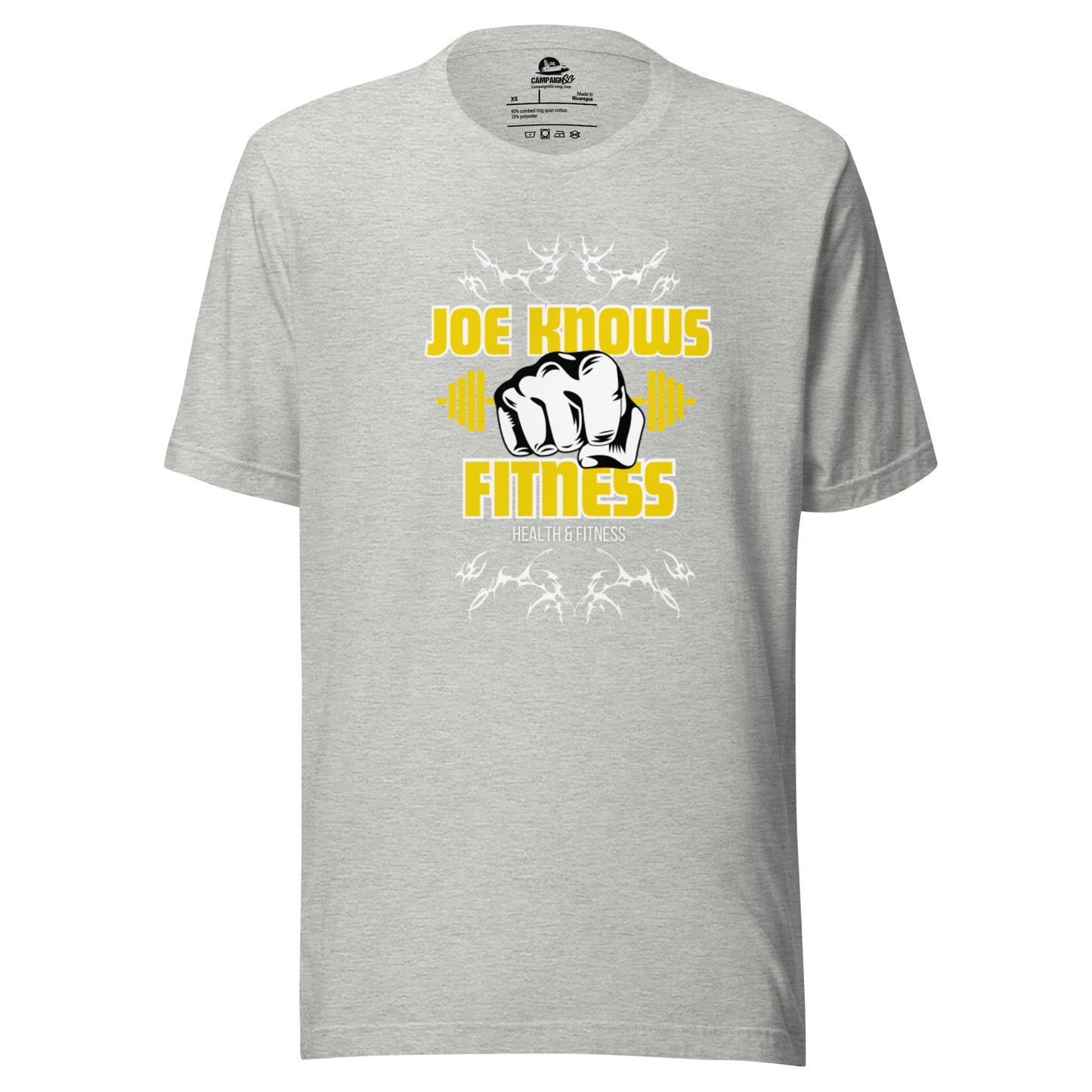 JOE KNOWS FITNESS TEE ( UNISEX )